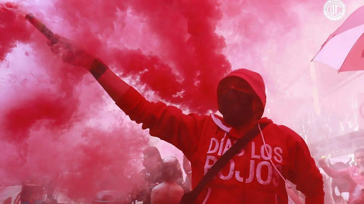 Aficionado del Toluca en plena pandemia